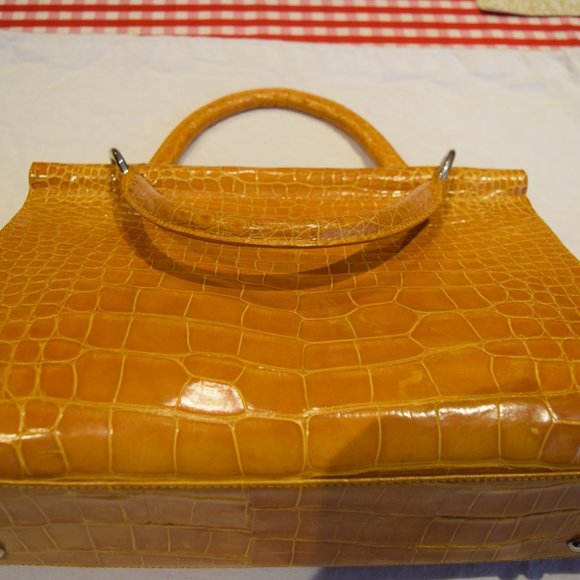 Thai Crocodile leather Handbag - Picture 1 of 10